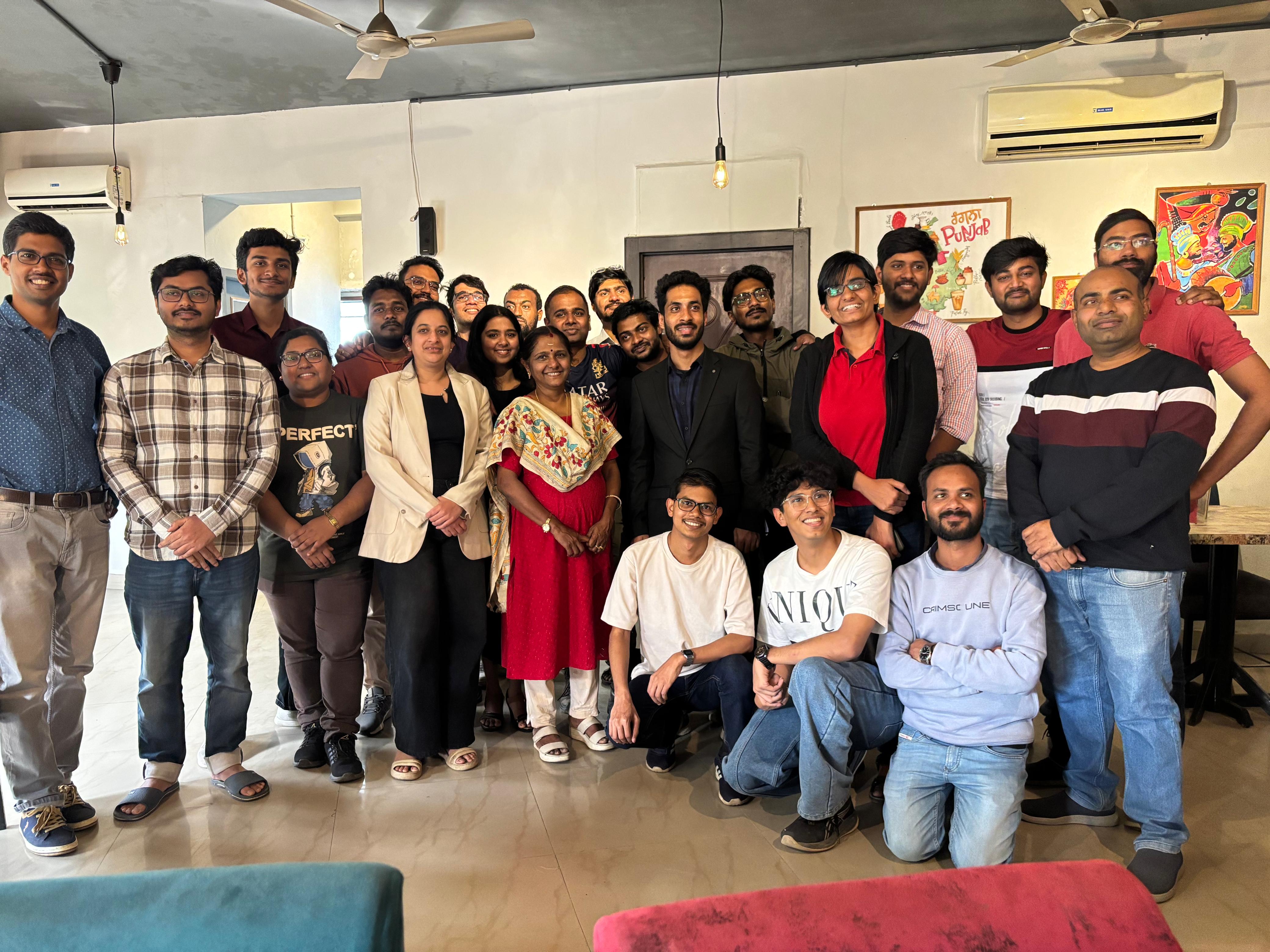 Sanika's & Debtanay's farewell